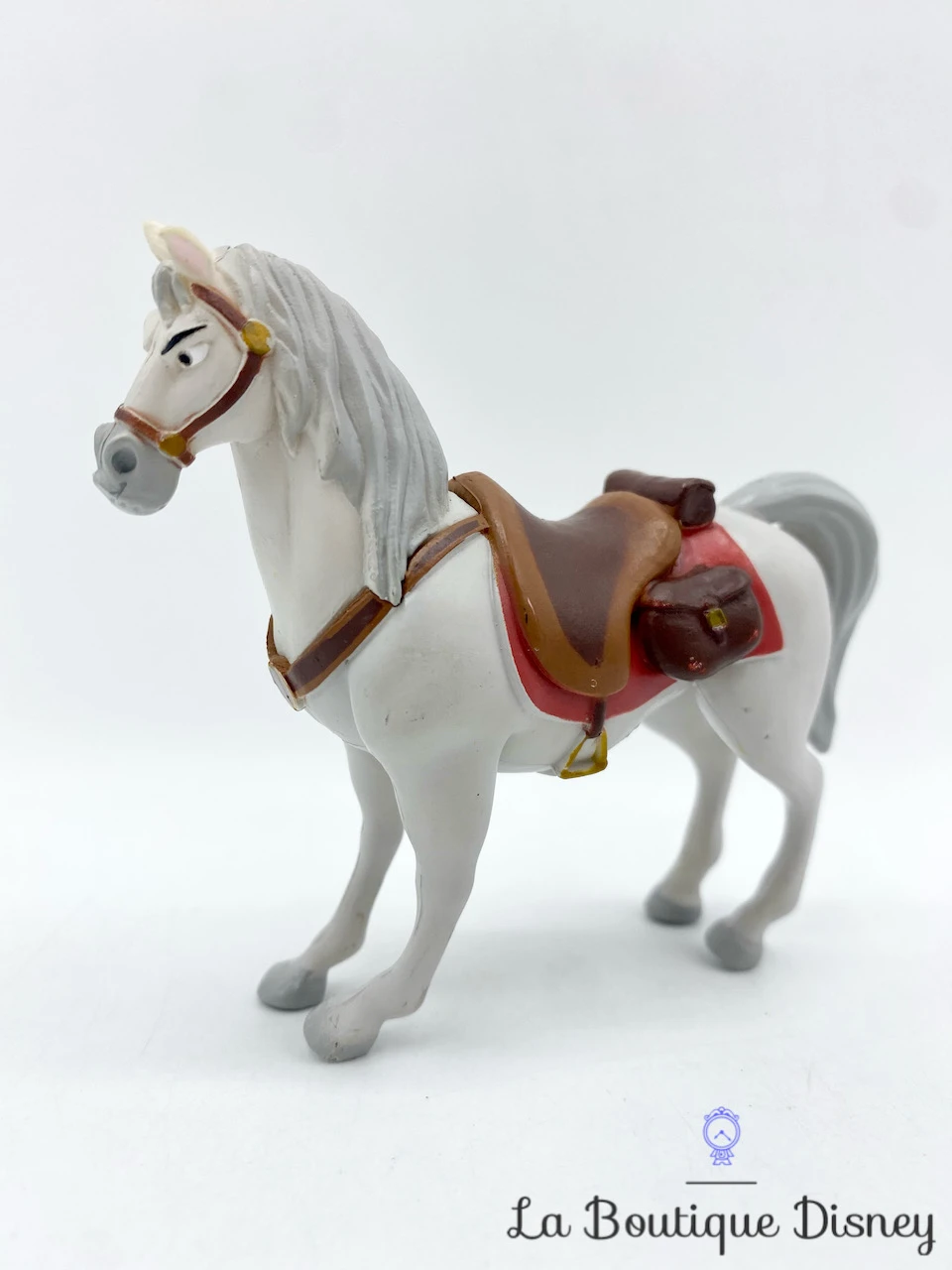 Figurine Maximus Cheval Raiponce Disney Blanc Marron 9 Cm 4 Figurine Maximus Cheval Raiponce Disney Blanc Marron 9 Cm – Image 2