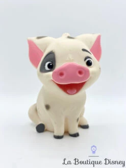 Figurine Pua Vaiana Disney Cochon Blanc Rose 10 Cm