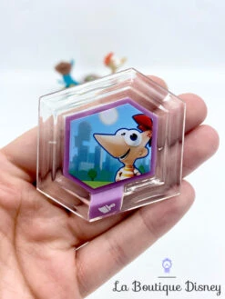 Figurine Disney Infinity 1.0 Pack Toy Box Phineas Et Ferb Jeu Vidéo Agent P Power Disc -Disney figurines disney infinity pack phibeas ferb perry ornithorynque power disc jeu video 4