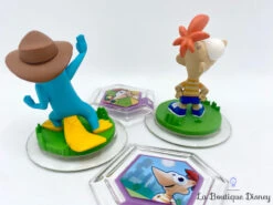 Figurine Disney Infinity 1.0 Pack Toy Box Phineas Et Ferb Jeu Vidéo Agent P Power Disc -Disney figurines disney infinity pack phibeas ferb perry ornithorynque power disc jeu video 5