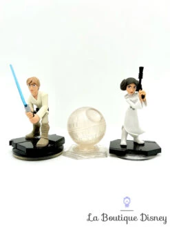Figurine Disney Infinity 3.0 Pack Aventure Star Wars Rise Against The Empire Luke Leia Jeu Vidéo