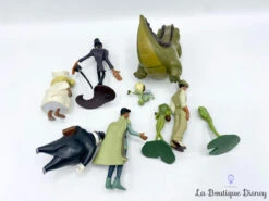 Figurines Playset La Princesse Et La Grenouille Disney Store Naveen Docteur Facilier Louis Lawrence Odie -Disney figurines la princesse et la grenouille playset disney store coffret de figurines 2