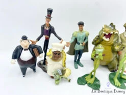 Figurines Playset La Princesse Et La Grenouille Disney Store Naveen Docteur Facilier Louis Lawrence Odie -Disney figurines la princesse et la grenouille playset disney store coffret de figurines 4