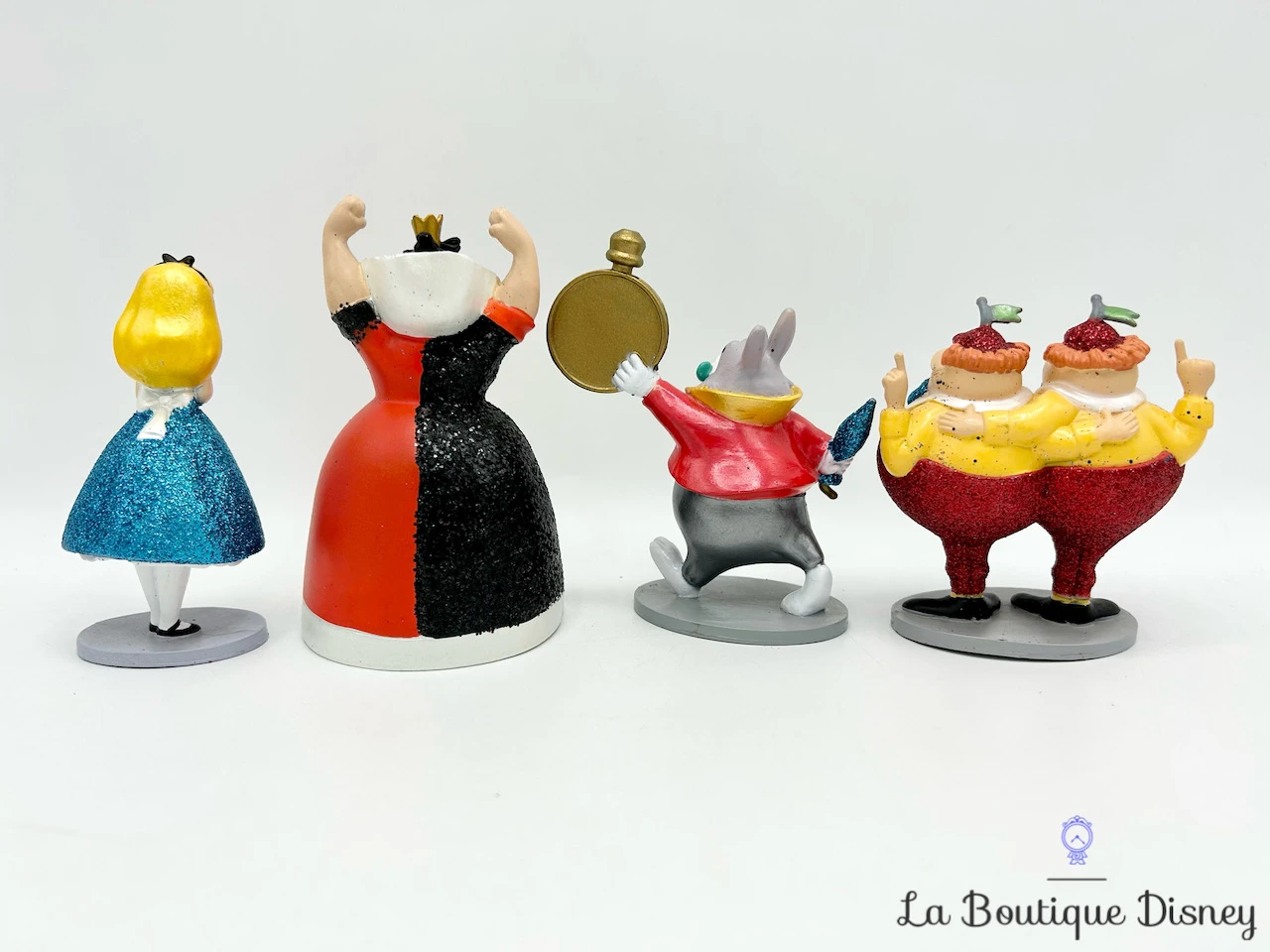 Figurines Playset Alice Au Pays Des Merveilles Paillettes Disney Store Exclusive Alice In Wonderland 6 Figurines Playset Alice Au Pays Des Merveilles Paillettes Disney Store Exclusive Alice In Wonderland – Image 4