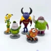 Playset Figurines Monstres Academy Disney Pixar Terry Perry Squishy Johnny Worthington Don Carlton Archie -Disney figurines playset monstres academy disney pixar monstres compagnie 7