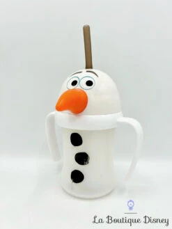 Gobelet Apprentissage Olaf La Reine Des Neiges Disney Store Tasse Plastique Poignées Bonhomme De Neige