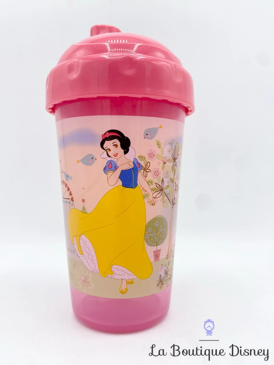 Gourde Apprentissage Aurore Blanche Neige Disney Gobelet Plastique Couvercle Princesses Rose 4 Gourde Apprentissage Aurore Blanche Neige Disney Gobelet Plastique Couvercle Princesses Rose – Image 2