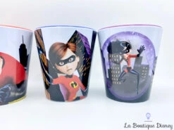 Gobelets Les Indestructibles Disney Store Verre Plastique Monsieur Indestructible Elastigirl Flèche Violette -Disney gobelet les indestructibles disney store verre plastique personnages 2