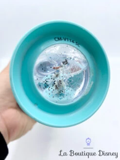 Gobelet Paille La Reine Des Neiges Disney Store Verre Plastique Bleu Anna Elsa Olaf Sven -Disney gobelet paille anna elsa la reine des neiges disney store verre plastique figurine flotte 3