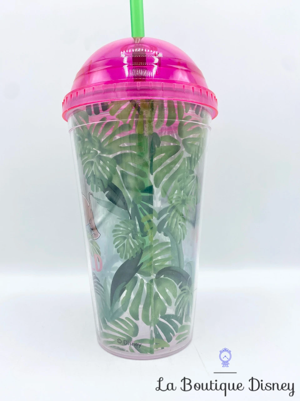 Gobelet Paille Junior Éléphant Le Livre De La Jungle Disney Verre Plastique Be Wild Vert Rose 6 Gobelet Paille Junior Éléphant Le Livre De La Jungle Disney Verre Plastique Be Wild Vert Rose – Image 4