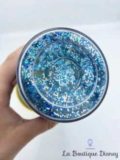 Gobelet Paille Stitch Disney Store Verre Plastique Paillettes Bleu Jaune -Disney gobelet paille stitch disney store verre plastique bleu jaune lilo et stitch paillettes 7