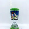 Gobelet Paille Toy Story Disney Store Verre Plastique Vert Buzz Woody Rex -Disney gobelet paille toy story disney store verre plastique woody buzz figurine flotte 3