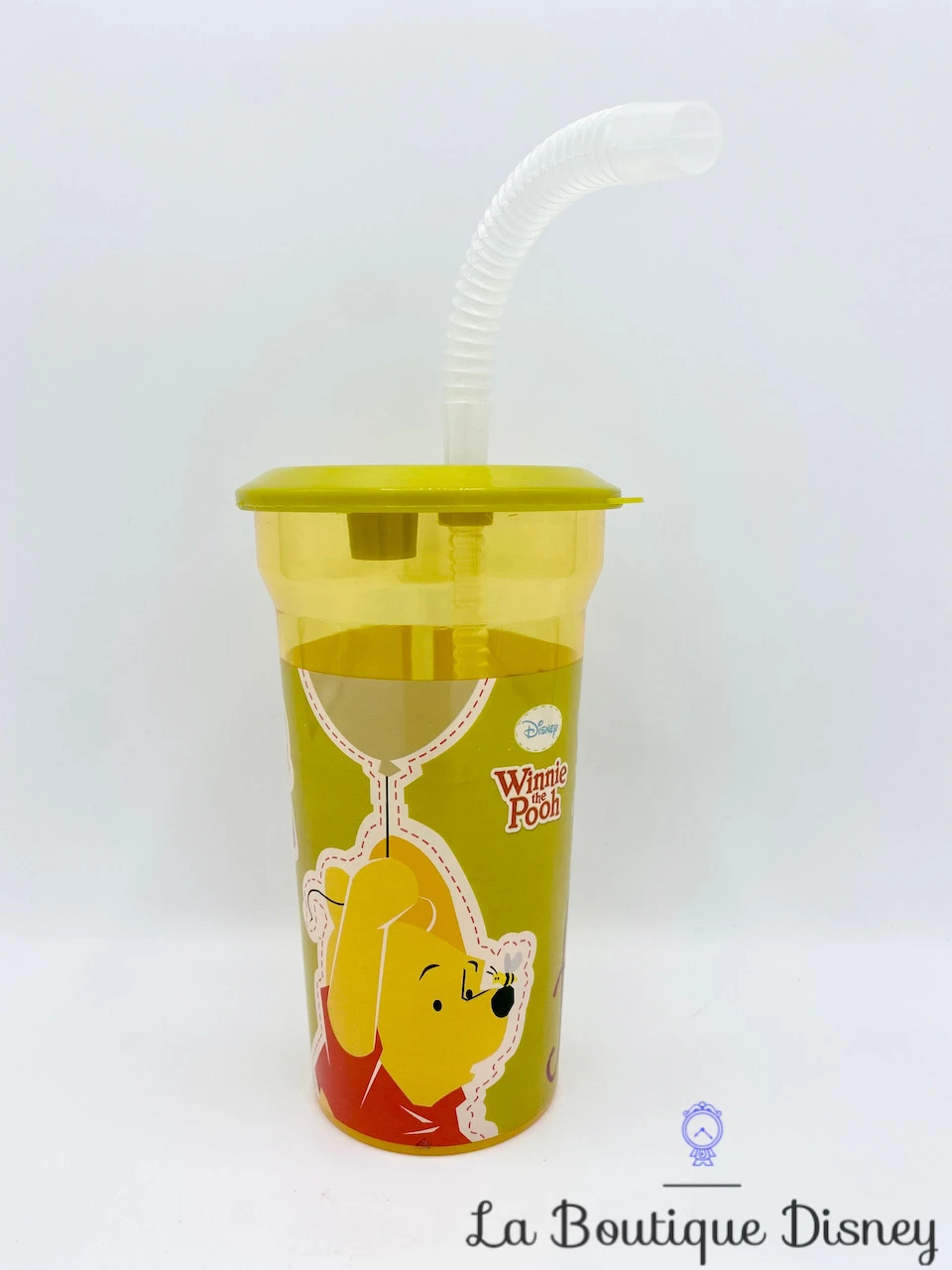 Gobelet Paille Winnie L'ourson Tigrou Disney Verre Plastique Vert Jaune Go Up When Things Fall Down 4 Gobelet Paille Winnie L'ourson Tigrou Disney Verre Plastique Vert Jaune Go Up When Things Fall Down – Image 2