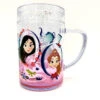 Tasse Plastique Princesses Disney Store 2018 Mug Rose Violet Eau Paillettes -Disney gobelet plastique princesses disney parks 2018 verre eau tasse pailettes 6