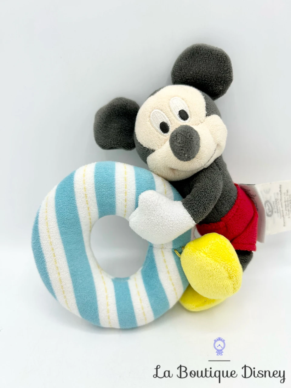 Hochet Peluche Mickey Mouse Bébé Disney Store Disney Baby 15 Cm 4 Hochet Peluche Mickey Mouse Bébé Disney Store Disney Baby 15 Cm – Image 2