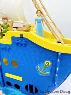 Jouet Figurines Bateau Peter Pan Disneyland Disney Mattel Ensemble De Jeu Crochet Wendy Crocodile Mouche -Disney jouet bateau peter pan figurines playset disney store mattel wendy crochet mouche crocodile 8