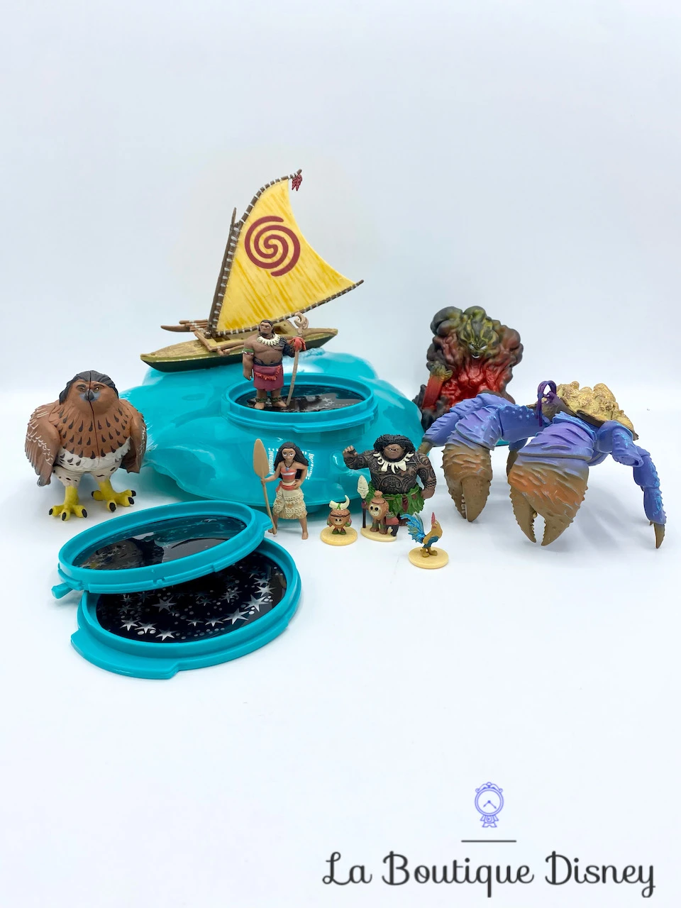 Ensemble De Jeu Bateau à Projections D'images Vaiana Disney Store Projecteur 3 Ensemble De Jeu Bateau à Projections D'images Vaiana Disney Store Projecteur