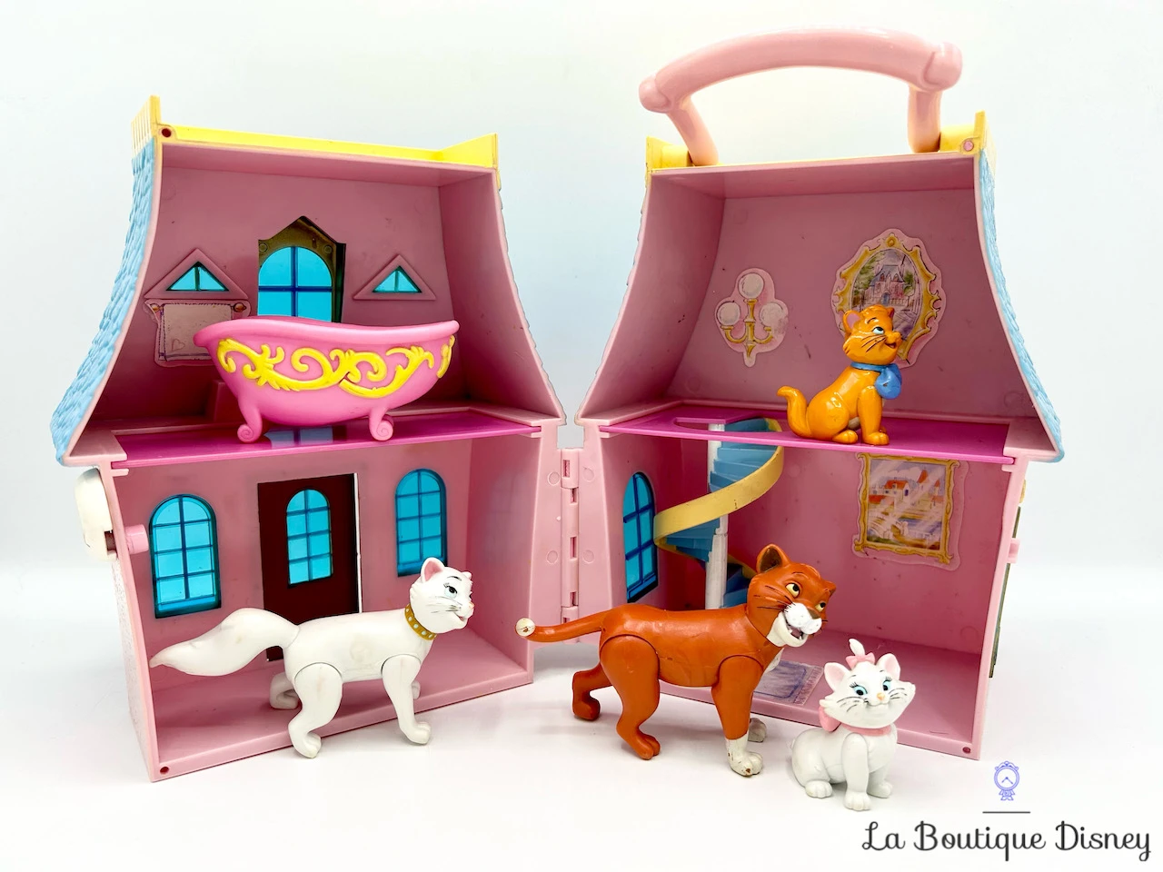 Ensemble De Jeu Figurines Les Aristochats Playset Disney Maison Transportable 5 Ensemble De Jeu Figurines Les Aristochats Playset Disney Maison Transportable – Image 3