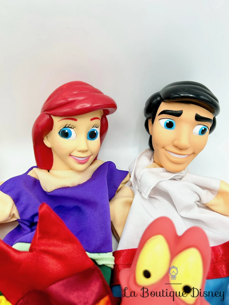 Marionnettes La Petite Sirène Disney Main Vintage Ariel Triton Eric Polochon Sébastien 6 Marionnettes La Petite Sirène Disney Main Vintage Ariel Triton Eric Polochon Sébastien – Image 4