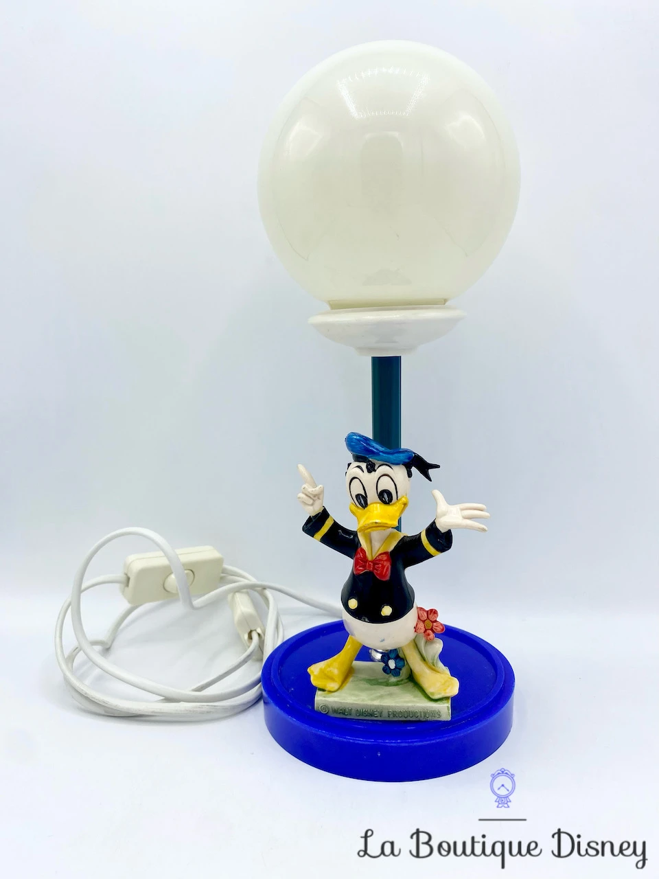 Lampe De Chevet Donald Duck Walt Disney Productions Bleu Décoration Vintage 3 Lampe De Chevet Donald Duck Walt Disney Productions Bleu Décoration Vintage