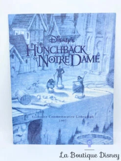 Lithographie Le Bossu De Notre Dame Exclusive Commemorative Disney Store 1997 The Hunchback Of Notre Dame Affiche 9 Lithographie Le Bossu De Notre Dame Exclusive Commemorative Disney Store 1997 The Hunchback Of Notre Dame Affiche -Disney litographie le bossu de notre dame disney store exclusive hunchback notre dame 1997 dessin tableau impression 2