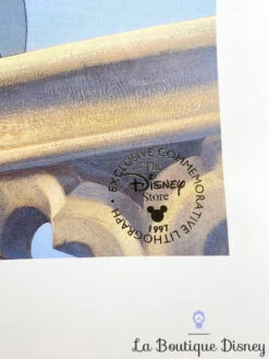 Lithographie Le Bossu De Notre Dame Exclusive Commemorative Disney Store 1997 The Hunchback Of Notre Dame Affiche 11 Lithographie Le Bossu De Notre Dame Exclusive Commemorative Disney Store 1997 The Hunchback Of Notre Dame Affiche -Disney litographie le bossu de notre dame disney store exclusive hunchback notre dame 1997 dessin tableau impression 3