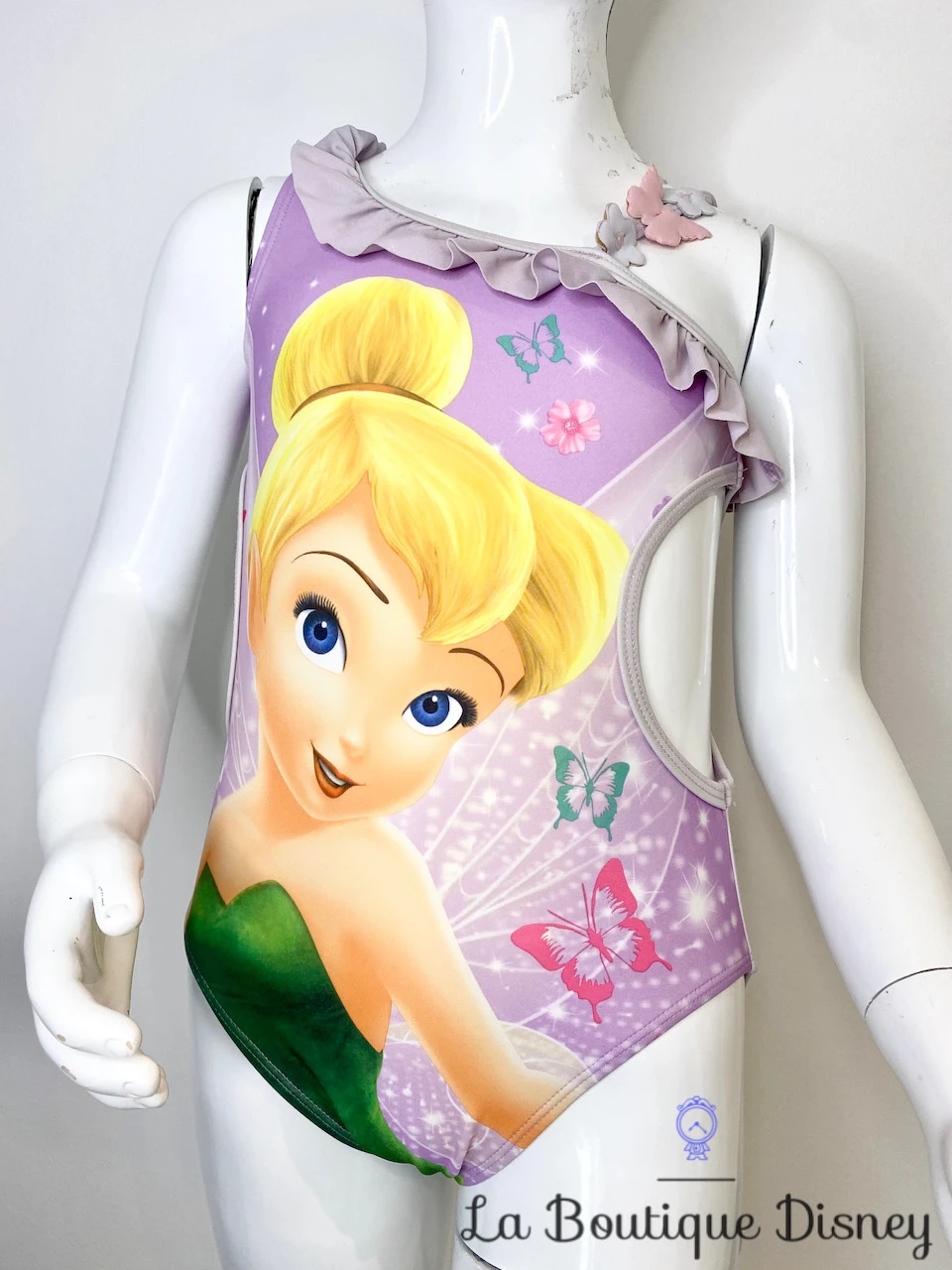 Maillot De Bain Une Pièce La Fée Clochette Disney Store Taille 7-8 Ans Violet Papillons 3 Maillot De Bain Une Pièce La Fée Clochette Disney Store Taille 7-8 Ans Violet Papillons