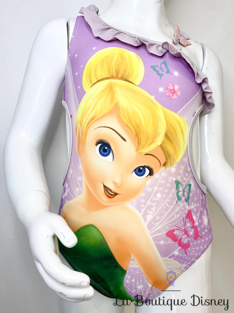 Maillot De Bain Une Pièce La Fée Clochette Disney Store Taille 7-8 Ans Violet Papillons 4 Maillot De Bain Une Pièce La Fée Clochette Disney Store Taille 7-8 Ans Violet Papillons – Image 2