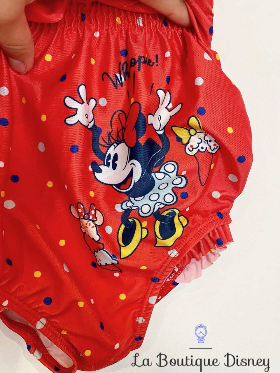 Maillot De Bain Une Pièce Minnie Mouse Disney Baby By Disney Store Taille 9-12 Mois Rouge Pois Whope 4 Maillot De Bain Une Pièce Minnie Mouse Disney Baby By Disney Store Taille 9-12 Mois Rouge Pois Whope – Image 2