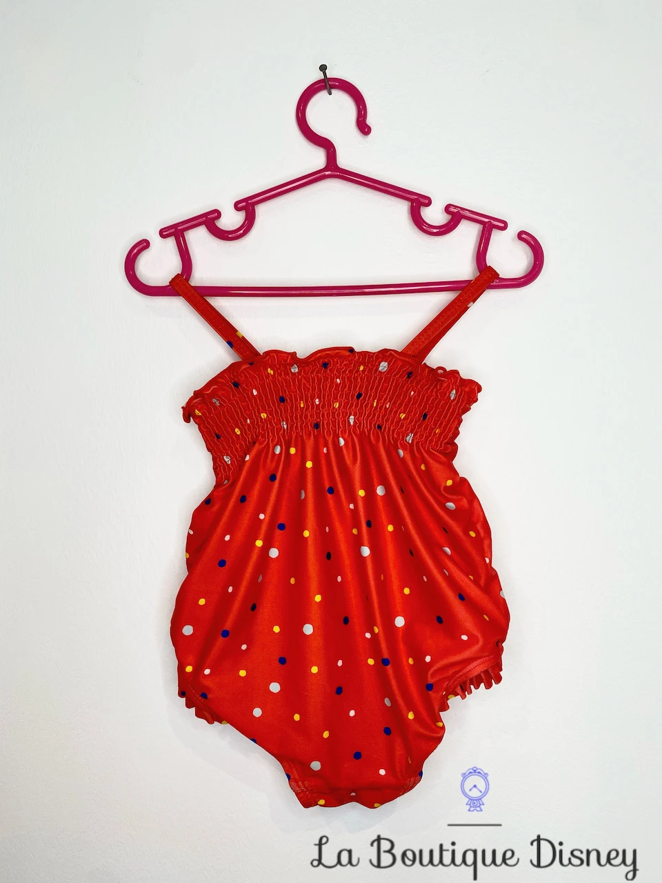 Maillot De Bain Une Pièce Minnie Mouse Disney Baby By Disney Store Taille 9-12 Mois Rouge Pois Whope 5 Maillot De Bain Une Pièce Minnie Mouse Disney Baby By Disney Store Taille 9-12 Mois Rouge Pois Whope – Image 3
