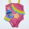 Maillot De Bain Stitch Disney Baby By Disney Store Taille 6-9 Mois Rayures Rose Jaune -Disney maillot de bain stitch disney baby by disney store rayures rose fleur 2