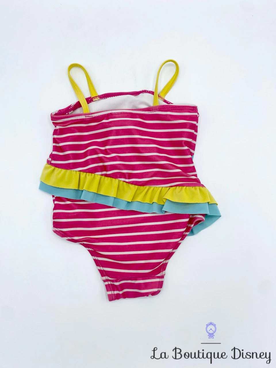 Maillot De Bain Stitch Disney Baby By Disney Store Taille 6-9 Mois Rayures Rose Jaune 5 Maillot De Bain Stitch Disney Baby By Disney Store Taille 6-9 Mois Rayures Rose Jaune – Image 3
