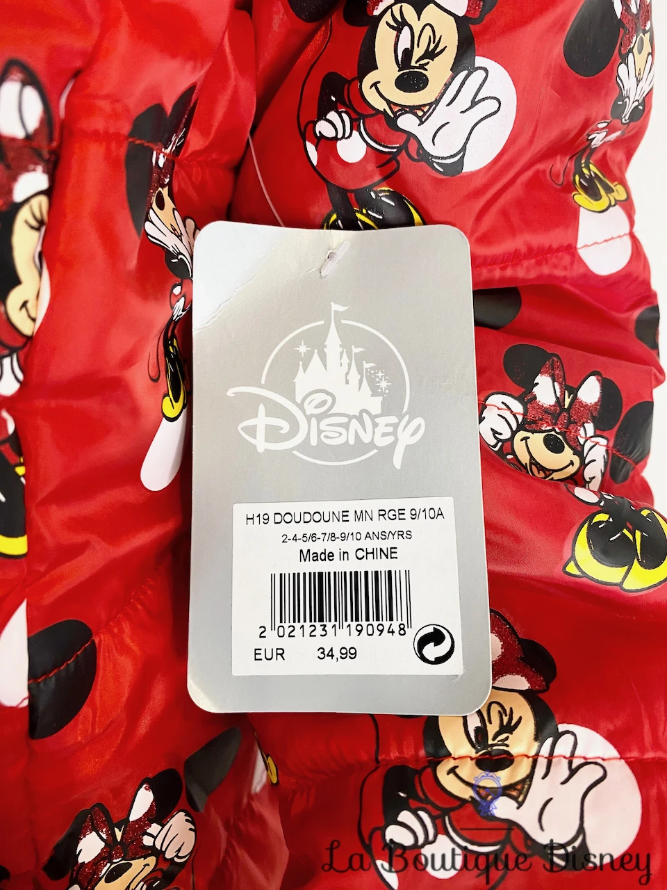 Manteau Doudoune Minnie Mouse Disney Store Taille 9-10 Ans Rouge Pois 6 Manteau Doudoune Minnie Mouse Disney Store Taille 9-10 Ans Rouge Pois – Image 4
