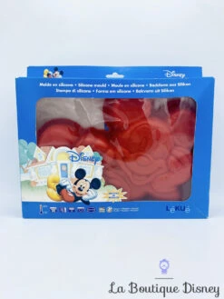 Moule à Gâteaux Mickey Mouse Silicone Disney Lékué -Disney moule gateau mickey mouse disney silicone rouge four lekue 1