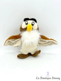 Peluche Maitre Hibou Disney Winnie L'ourson Vintage Chouette Marron 16 Cm