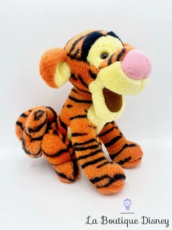 Peluche Tigrou Disney Store Winnie L'ourson Tigre Orange Vintage 26 Cm