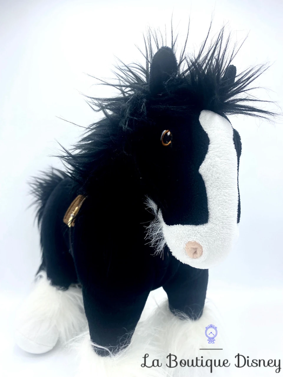 Peluche Angus Cheval Rebelle Disney Store Noir 37 Cm 5 Peluche Angus Cheval Rebelle Disney Store Noir 37 Cm – Image 3