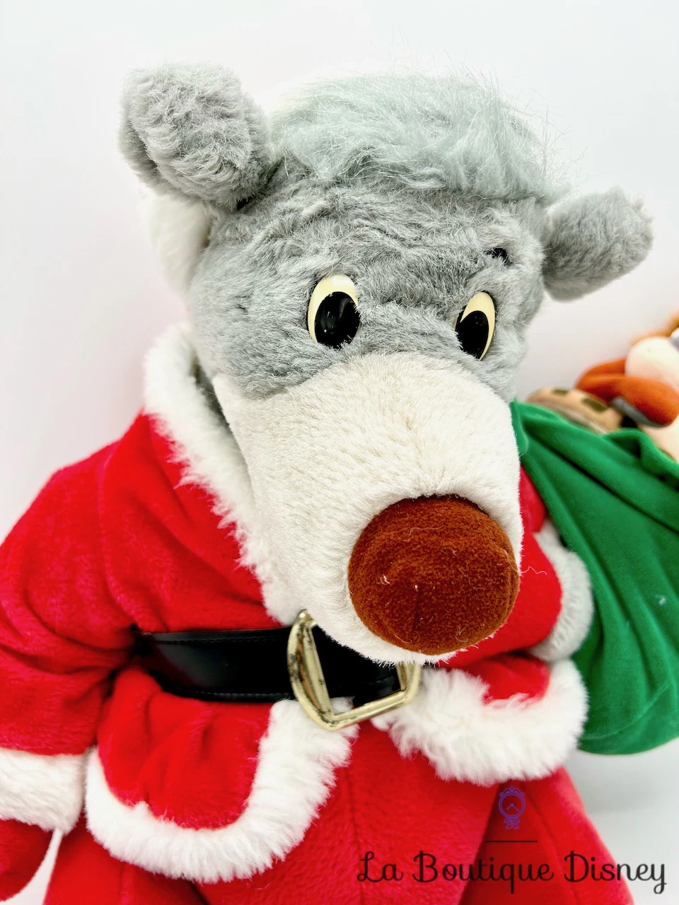 Peluche Baloo Père Noël Le Livre De La Jungle Disney RARE Hotte Kaa Roi Louie 38 Cm 4 Peluche Baloo Père Noël Le Livre De La Jungle Disney RARE Hotte Kaa Roi Louie 38 Cm – Image 2