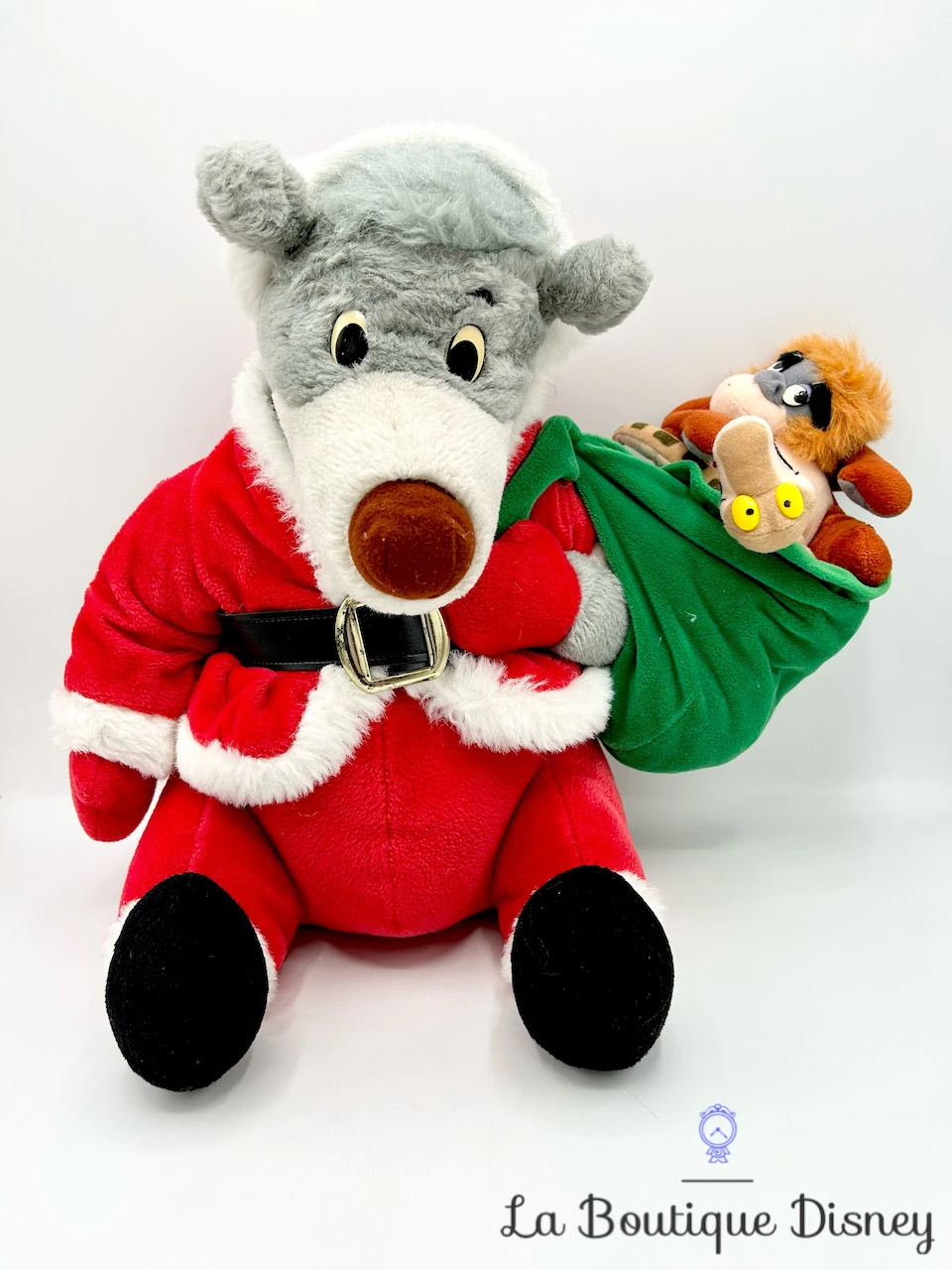 Peluche Baloo Père Noël Le Livre De La Jungle Disney RARE Hotte Kaa Roi Louie 38 Cm 3 Peluche Baloo Père Noël Le Livre De La Jungle Disney RARE Hotte Kaa Roi Louie 38 Cm