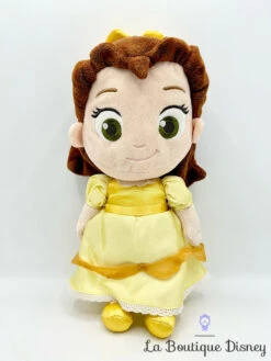 Peluche Belle La Belle Et La Bête Disney Store Princesse Petite Fille Enfant Jaune 32 Cm