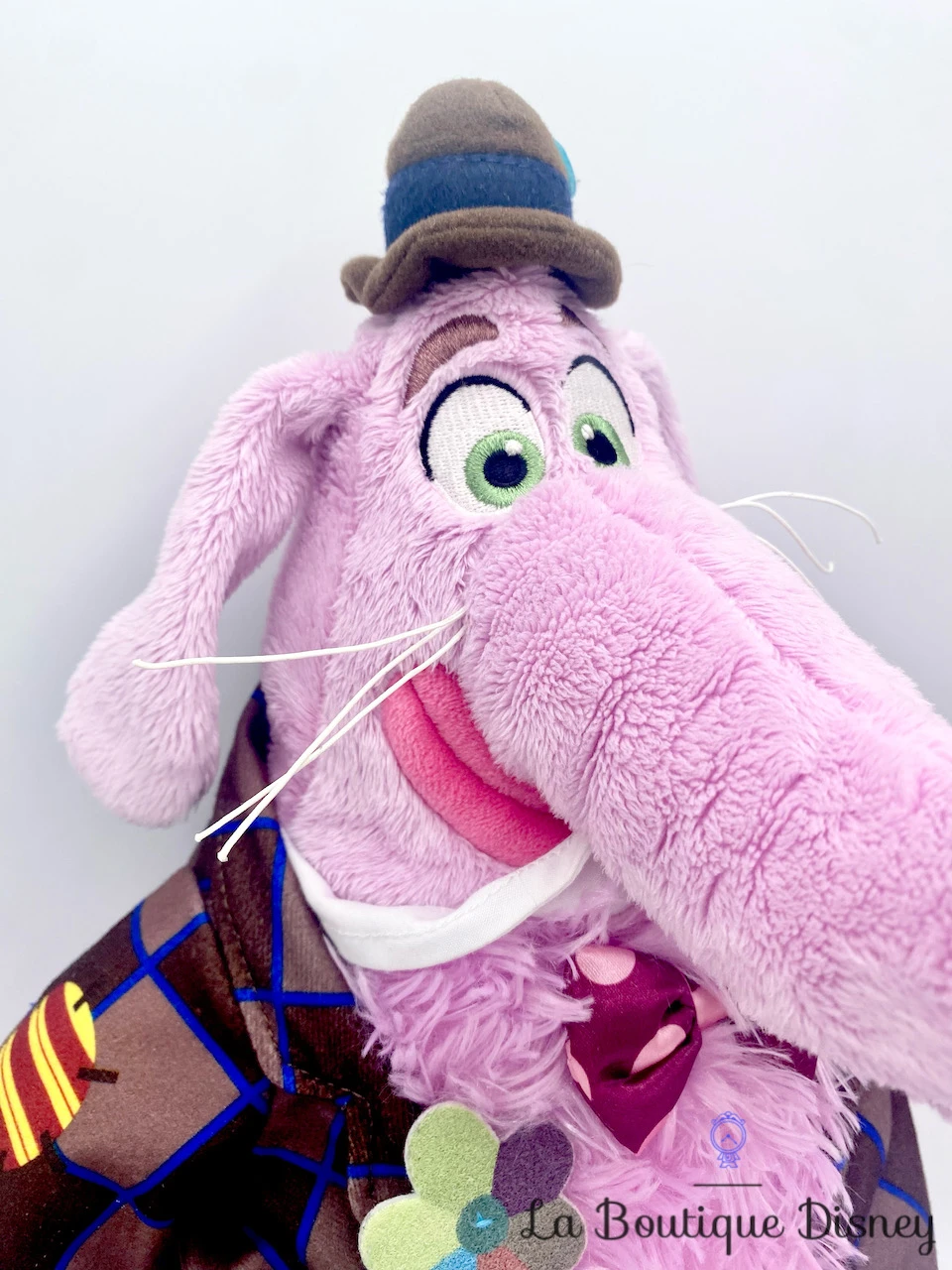 Peluche Bing Bong Vice Versa Disney Store écusson éléphant Rose 42 Cm 4 Peluche Bing Bong Vice Versa Disney Store écusson éléphant Rose 42 Cm – Image 2