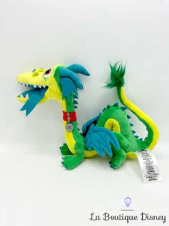 Peluche Blazey En Avant Disney Store 2019 Dragon Vert Bleu Jaune 32 Cm -Disney peluche blazey dragon en avant disney store onward jaune vert 2