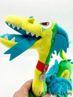 Peluche Blazey En Avant Disney Store 2019 Dragon Vert Bleu Jaune 32 Cm -Disney peluche blazey dragon en avant disney store onward jaune vert 6