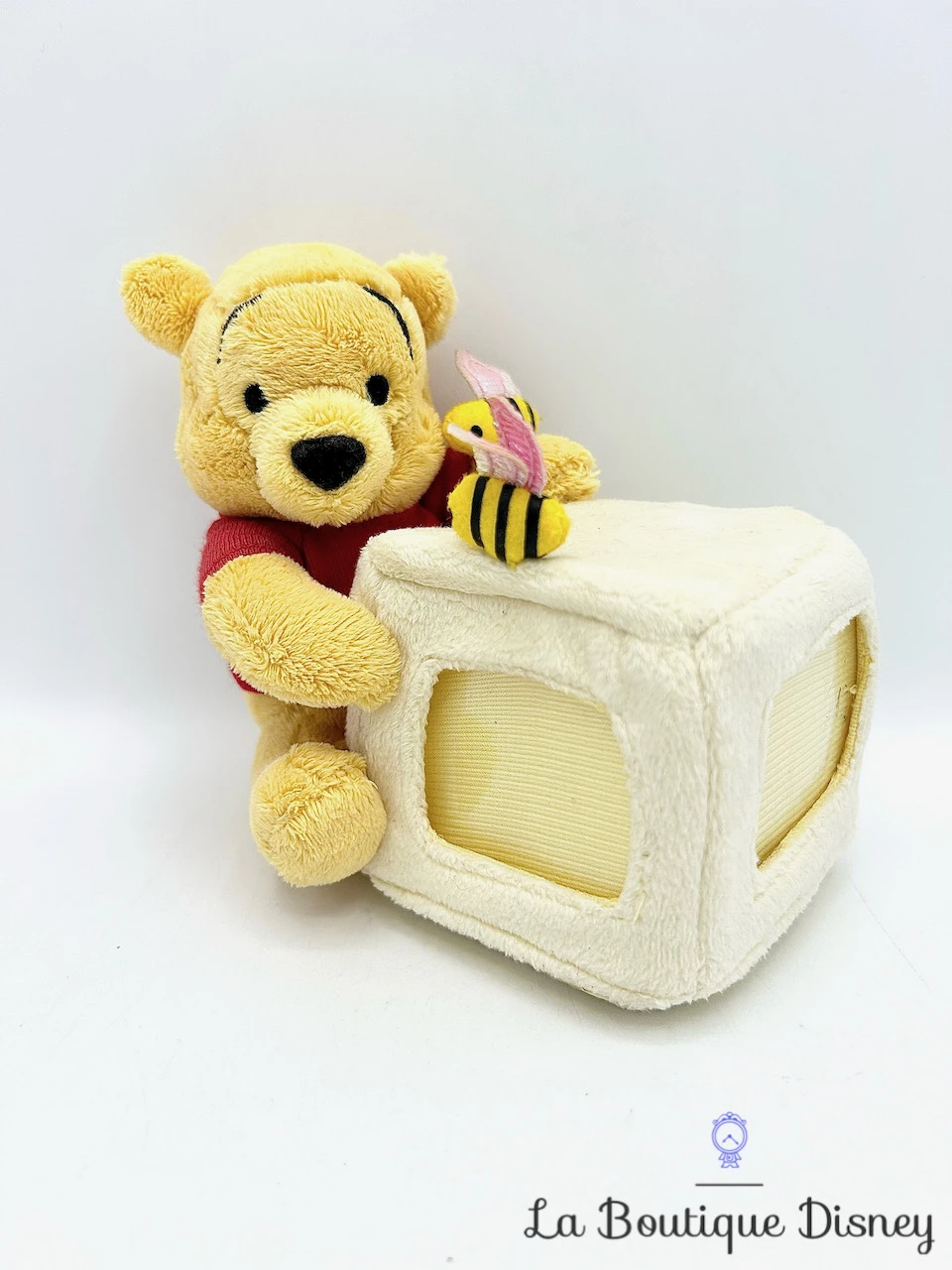 Peluche Cadre Winnie L'ourson Cube Disney Store Photo Jaune Abeilles 12 Cm 3 Peluche Cadre Winnie L'ourson Cube Disney Store Photo Jaune Abeilles 12 Cm
