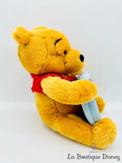 Peluche Cadre Winnie L'ourson Pot De Miel Disney Store Photo Bleu 24 Cm -Disney peluche cadre winnie ourson disney store photo pot miel bleu pooh 3
