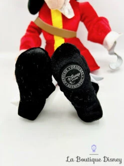 Peluche Capitaine Crochet Disney Store 2012 Peter Pan Poupée Chiffon écusson 53 Cm -Disney peluche capitaine crochet disney store peter pan rouge ecusson 4