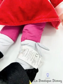 Peluche Capitaine Crochet Disney Store 2012 Peter Pan Poupée Chiffon écusson 53 Cm -Disney peluche capitaine crochet disney store peter pan rouge ecusson 5