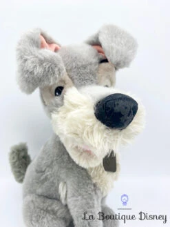 Peluche Clochard Tramp Disney La Belle Et Le Clochard Chien Gris Collier Métal Vintage 36 Cm -Disney peluche clochard disney vintage la belle et le clochard tramp chien gris collier vintage 2
