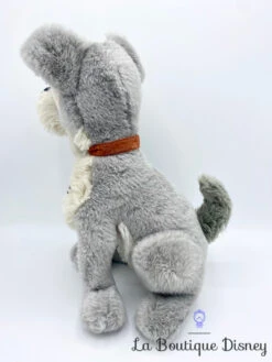 Peluche Clochard Tramp Disney La Belle Et Le Clochard Chien Gris Collier Métal Vintage 36 Cm -Disney peluche clochard disney vintage la belle et le clochard tramp chien gris collier vintage 6