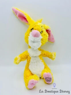 Peluche Coco Lapin Disney Store Winnie L'ourson Lapin Jaune écusson 28 Cm